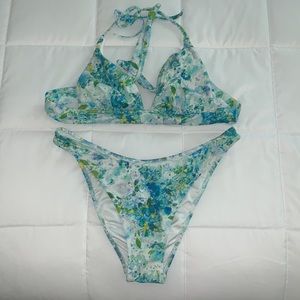 Victoria’s Secret Multi-colored bikini. Size M. Only worn once…like brand new